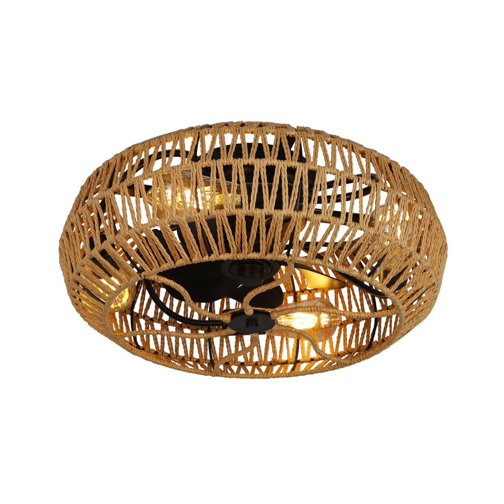 ventilador techo luz