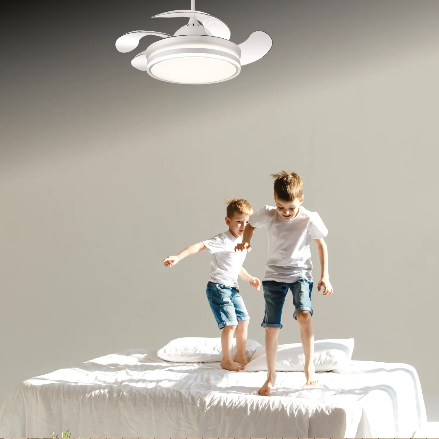 ventilador de techo retractil